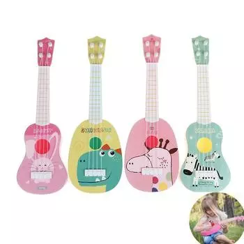 Инструмент Раннее образование Мини Монтессори-игрушки Детская гитара Игрушечный музыкальный инструмент Развивающие игрушки Zebra