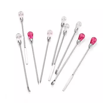 Инструмент ручной работы своими руками Тыкать пузырь иглой Перемешать Палку Совок для порошка