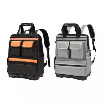 Инструмент рюкзак износостойкий большой емкости утолщенный практичный для садоводства чёрный