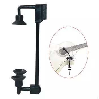 Инструментальный микрофонный зажим-держатель регулируемый зажим для гитары для укулеле Adjustable 4cm