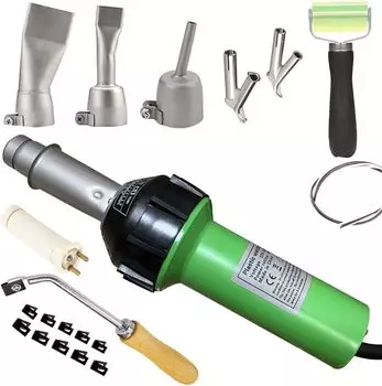 Инструменты 1400 Вт Сварочный аппарат с горячим воздухом Тепловой фен Термофен Сварочный аппарат с горячим воздухом Нагревательный фен Нагревательный инструмент для внутреннего использования Ручной дизайн Портативный