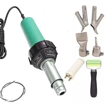 Инструменты 1400 Вт Сварочный аппарат с горячим воздухом Тепловой фен Термофен Сварочный аппарат с горячим воздухом Нагревательный фен Нагревательный инструмент для внутреннего использования Ручной дизайн Портативный