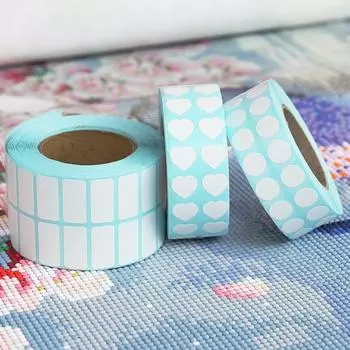 Инструменты Алмазный Цвет Наклейки Алмазная Живопись Наклейки Классификация Различение Этикетки Наклейки Square