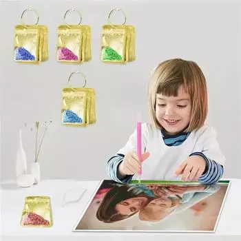 Инструменты для алмазной живописи «сделай сам», самоклеящиеся сумки, сверла, клей для хранения камней, закрывающиеся сумки, водонепроницаемые сумки, принадлежности для рукоделия J-115gold