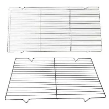 Инструменты для барбекю Сетка для гриля Сетка для гриля из нержавеющей стали для размещения хлеба S