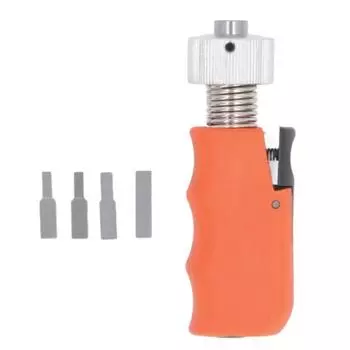 Инструменты для быстрого поворота цилиндра с прямым хвостовиком Профессиональный инструмент слесаря Гражданская замена замка оранжевый