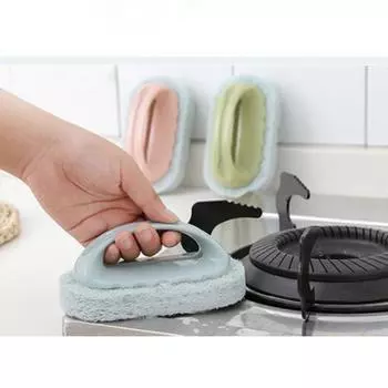 Инструменты для чистки, губка, губка, домашняя ванна, волшебные кухонные принадлежности, кухонные принадлежности, плитка, щетки, аксессуары розовый