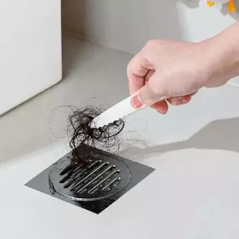 Инструменты для чистки кухонной раковины, настенный зажим для мусора, пинцет, инструмент для чистки волос, симпатичная утка, заколки для волос для раковины в ванной розовый