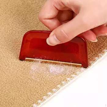 Инструменты для чистки пушистых шариков из кашемира для свитера, удобные для захвата, легко хранить для сезонного использования, латунь красный