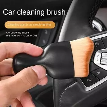 Инструменты для чистки салона автомобиля Чистка и очистка выпускного отверстия кондиционера Мягкая щетка для чистки зазоров внутри автомобиля Щетка для пыли Автомобильные аксессуары