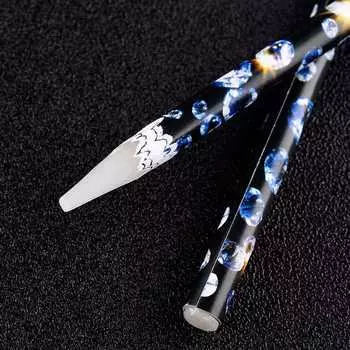 Инструменты для дизайна ногтей Инструменты для дизайна ногтей Мелки для дизайна ногтей Прочный сверлильный карандаш Восковой карандаш для дизайна ногтей 23cm белый