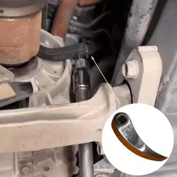 Инструменты для головки-адаптера лома Yousheng, устойчивые к коррозии, конструкция рычага, регулируемая угловая головка, сверхкомпактный сверхпрочный лом оранжевый