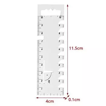 Инструменты для измерения швейных изделий Измерительная линейка для квилтинга Швейные инструменты Аксессуары для самостоятельного шитья Линейка для швов пэчворка as the picture