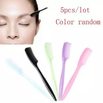 Инструменты для красоты Косметический инструмент Расческа для бровей Салонная маленькая расческа Расческа для ресниц Пластиковая кисточка Инструменты для макияжа