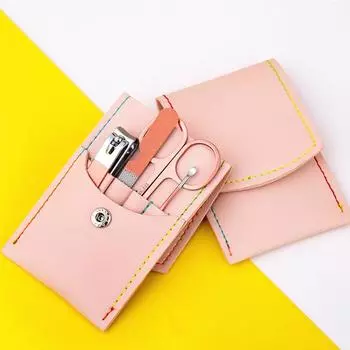 Инструменты для маникюра из нержавеющей стали, Набор для красоты и педикюра, Нож, Кусачки для ногтей, 4pcs