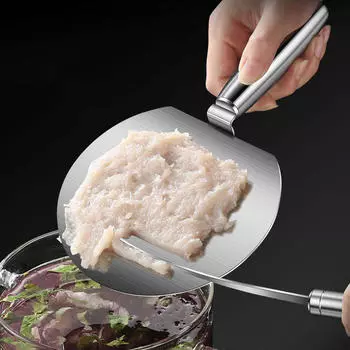 Инструменты для нарезки мяса Fuding, кухонный гаджет, инструмент для подготовки, скребок из нержавеющей стали