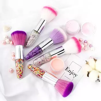 Инструменты для ногтей Щеточка для удаления пыли Щеточка для удаления пыли с ногтей Мягкая комфортная мягкая щетина Румяна Рассыпчатая пудра