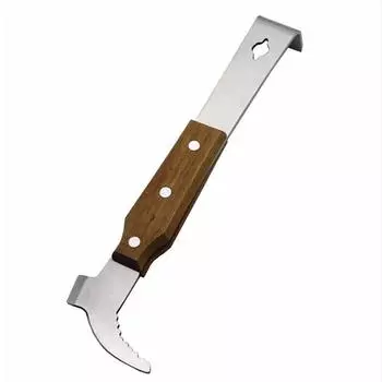 Инструменты для пчел Многофункциональный скребок Нож для пчел Пчеловодство Деревянные аксессуары для резки из нержавеющей стали