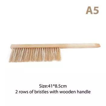 Инструменты для пчеловодства Деревянная щетка для меда Оса Пчелиная щетка Конский хвост Пчелиная щетка