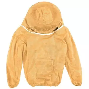 Инструменты для пчеловодства Профессиональная защитная куртка для пчеловодства Костюм-вуаль для пчеловода SmockOrange оранжевый