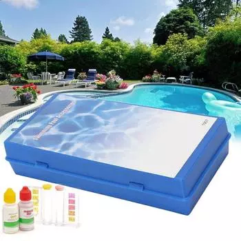 Инструменты для проверки воды Тестер качества питьевой воды в бассейне Медная бумага 20 м Тестирование pH Жесткость полоски U9G5 Mix-Color-One-size