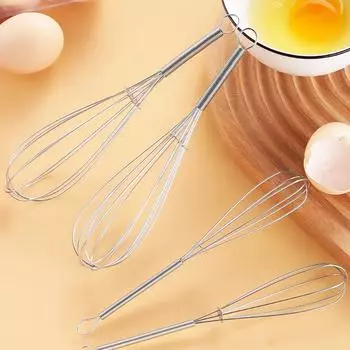Инструменты для яиц Ручной венчик для взбивания яиц и миксер для муки Кухонные принадлежности Бытовой кухонный инструмент Из нержавеющей стали Для дома Полезные инструменты для приготовления пищи Ювелирные изделия