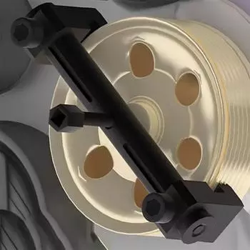 Инструменты для разборки шкива коленчатого вала с резьбой, шкив ремня генератора, адаптер синхронизации, аксессуары для технического обслуживания автомобилей