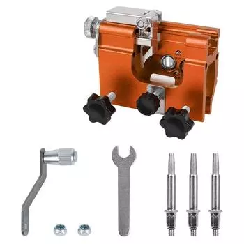 Инструменты для ремонта электрических пил по дереву и саду с 3 шлифовальными стержнями для заточки ручная заточка цепных пил по дереву Yellow