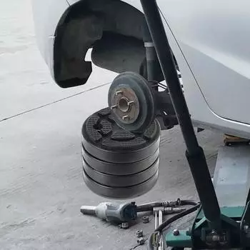 Инструменты для ремонта автомобиля, подъемная резиновая накладка, черная опора для домкрата, 4 шт./компл. для боковой сварки, кронштейн, накладка, аксессуары