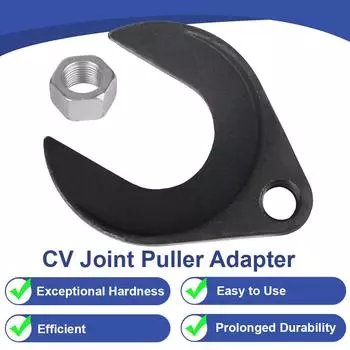 Инструменты для ремонта аксессуаров для мотоциклов, машины для ремонта автомобиля, инструмент для подшипников ступицы колеса, универсальный съемник вала 48 мм, автозапчасти для оси CV чёрный