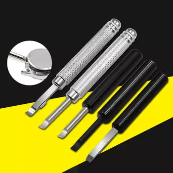 Инструменты для ремонта часов Инструмент для снятия задней крышки 5x нож для снятия