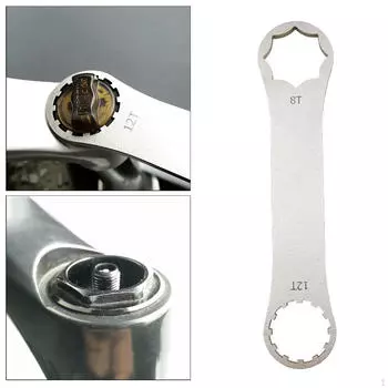 Инструменты для ремонта натяжителя вилки гаечного ключа, детали с двойной головкой для XCR/XCM 8T 12T