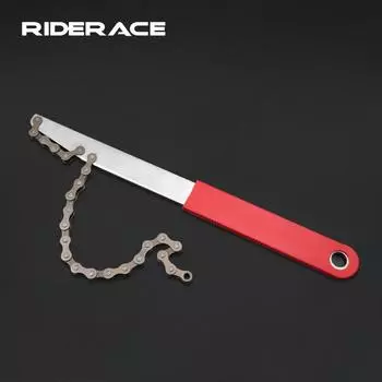 Инструменты для ремонта велосипеда, хлыст цепи, маховик, кассетный ключ, гаечный ключ для маховика горного велосипеда, съемник звездочек для шоссейного велосипеда, 12 зубцов, аксессуары для велоспорта красный/серебряный