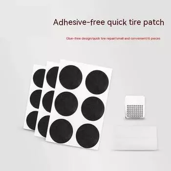 Инструменты для ремонта велосипедных шин Защита шин Клей без клея Быстросохнущий Быстросохнущий Камера для покрышек Бесклеевой Заплатка Ремонт горного шоссейного велосипеда