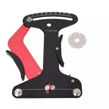 Инструменты для ремонта велосипедов из алюминиевого сплава ZTTO, измеритель натяжения спиц велосипеда, меры для правки колес