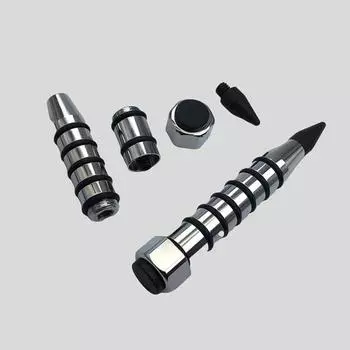 Инструменты для ремонта вмятин без покраски автомобиля Инструменты для выбивания вмятин из алюминиевого сплава Ручка-скоба Регулируемая длина Ручка-карандаш для ремонта вмятин на автомобиле Ручной инструмент