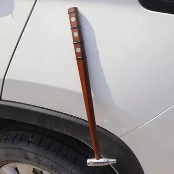 Инструменты для ремонта вмятин без покраски, молотки для кузова автомобиля с противоскользящей ручкой, профессиональные инструменты для выравнивания вмятин коричневый