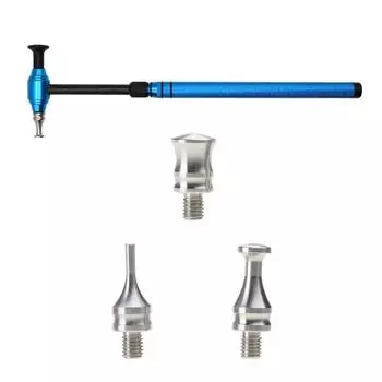 Инструменты для ремонта вмятин Нескользящий молоток с головками Инструменты для постукивания Набор для удаления вмятин без покраски Молоток для постукивания