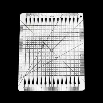 Инструменты для резки одежды «сделай сам» 1 шт. Квадратная линейка для резки/Пластиковая линейка для резки пэчворка Два размера 6inch