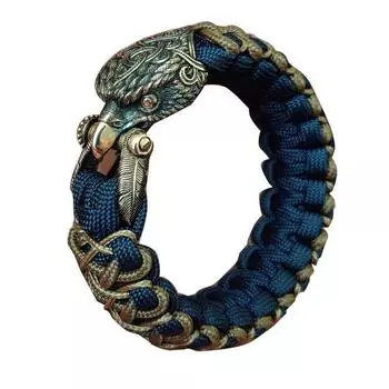 Инструменты для самостоятельного изготовления на открытом воздухе EDC Аксессуары для браслетов из паракорда Пряжки из тонкой латуни с орлом