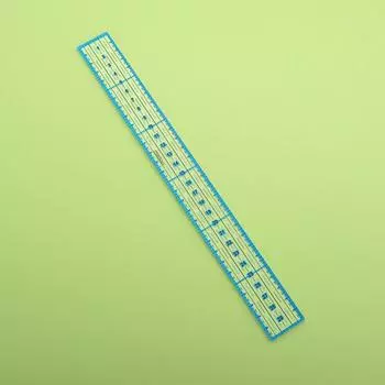 Инструменты для шитья и квилтинга своими руками, синяя линейка для шитья одежды, 3*30 см