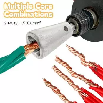 Инструменты для скручивания проводов Быстрый скручиватель Электрик Артефакт для шуруповертов с витым разъемом Кабельное устройство Инструмент Электрика common