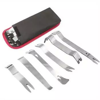 Инструменты для снятия автомобиля Набор инструментов для разборки автомобиля DVD-стерео Комплекты для ремонта Пластиковая отделка салона Панель приборов Ручные инструменты Инструменты для ремонта красный