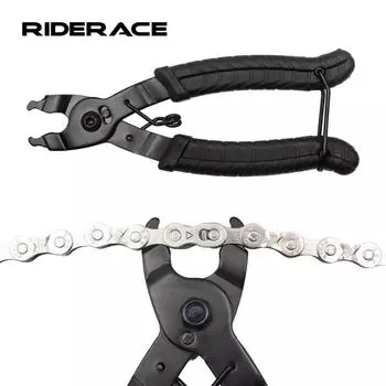 Инструменты для снятия зажима Magic Button для велосипедной цепи, горная велосипедная цепь, инструмент для быстрого открытия и закрытия, аксессуары для ремонта велосипеда чёрный