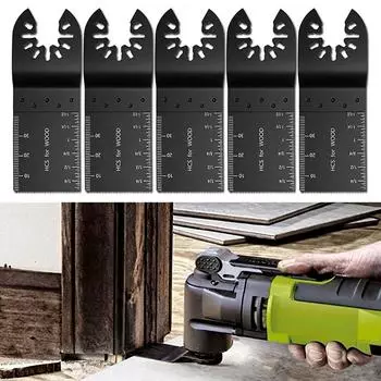 Инструменты для тонкой резки, углеродистая сталь, дерево, металл, многофункциональные лезвия, осциллирующее полотно пилы, резак по металлу