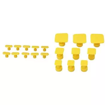 Инструменты для удаления вмятин без покраски кузова автомобиля, комплект съемных вкладышей, несколько спецификаций, клеевые вкладки на присоске 10pcs