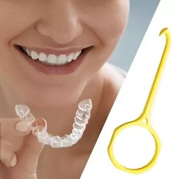 Инструменты для удаления зубов. Простой в использовании аксессуар для ухода. Удобный и безопасный инструмент для выравнивания зубов для мужчин. зелёный