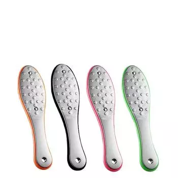 Инструменты для ухода за ногами для педикюра, пилочка для ног, рашпили, мозоли, наборы для ухода за кожей мертвых ног, наборы для ухода за кожей из нержавеющей стали, профессиональные две стороны оранжевый