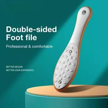 Инструменты для ухода за ногами для педикюра, пилочка для ног, рашпили, мозоли, наборы для ухода за кожей мертвых ног, наборы для ухода за кожей из нержавеющей стали, профессиональные две стороны