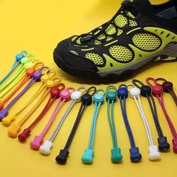 Инструменты для ухода за ногами Шнурки Безопасная блокировка Кроссовки для бега Спортивные кроссовки Шнурки для обуви